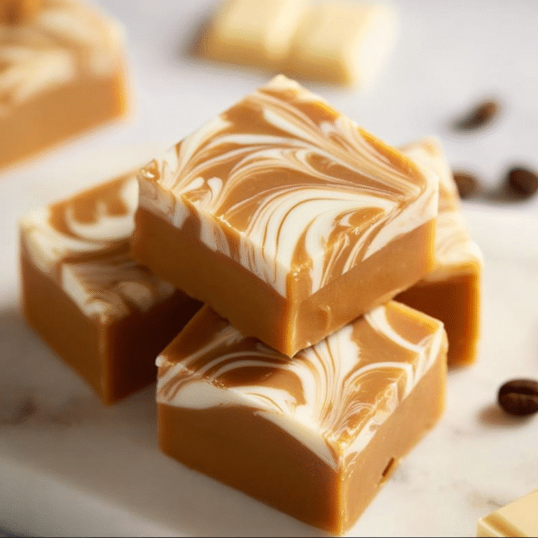 Butterscotch Latte Fudge