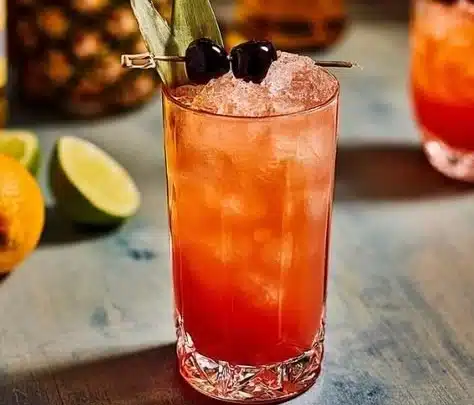 Insanely Delicious Rum Runner 4 Insanely Delicious Rum Runner cocktail with tropical fruits and rum