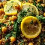 lemon herb quinoa with chickpeas 2026 04 16 070723 1